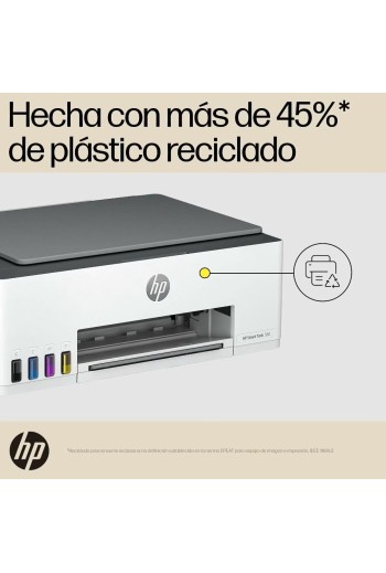 Impresora Multifuncional HP Smart Tank 580 Tinta Continua, Color, Wi-Fi, Smart App, Escaner