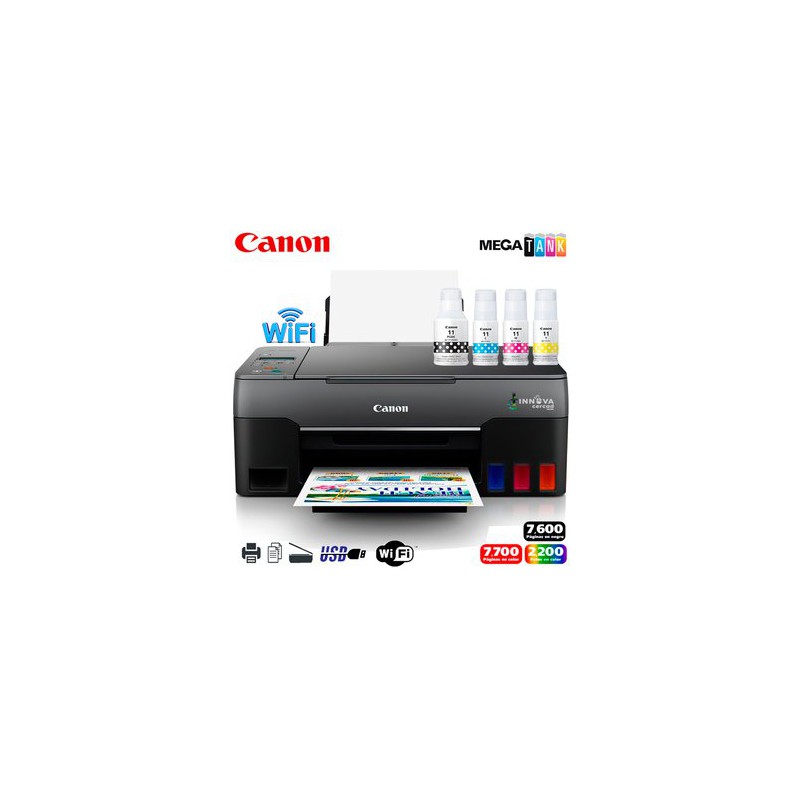 Impresora Multifuncional Canon Pixma G3160 Tinta continua Color