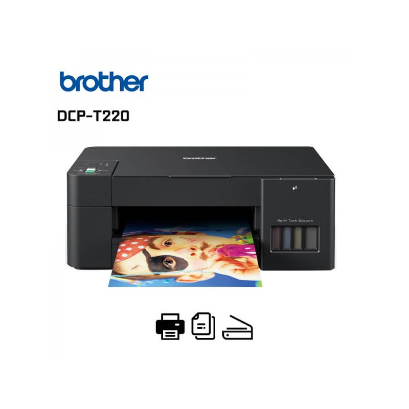 Impresora de inyección de tinta multifunción Brother DCP-T220
