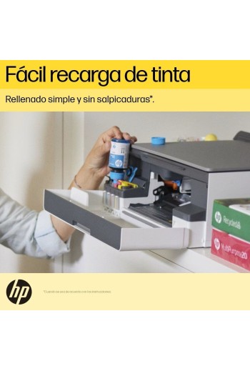 Impresora Multifuncional HP Smart Tank 580 Tinta Continua, Color, Wi-Fi, Smart App, Escaner