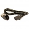 Cable de Poder  Lenovo 39M5377 C13 a C14 2.7Mts